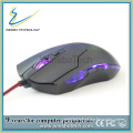 Fashionable 6D Wired Optical Game Mouse with Adjustable Speed